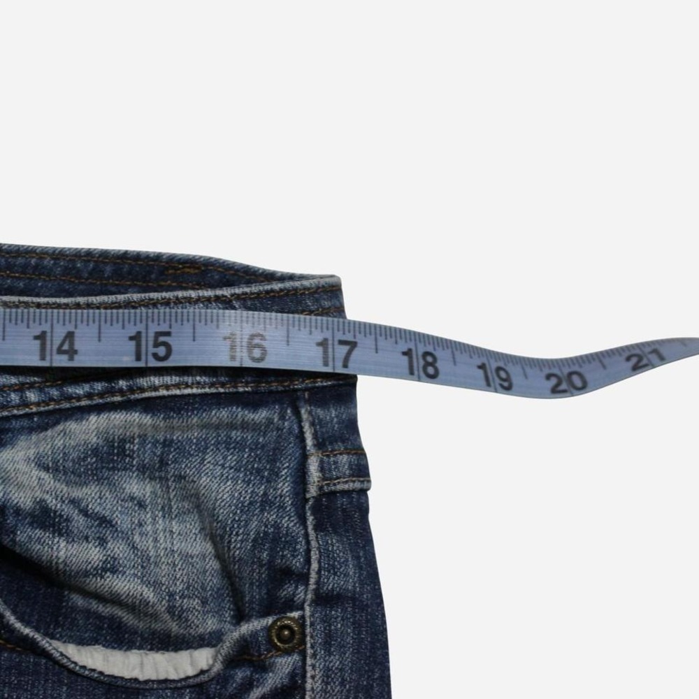 Womens Vintage Y2K 725 Originals Low-rise Bootcut Rare Fade Jeans - Picture 6 of 8